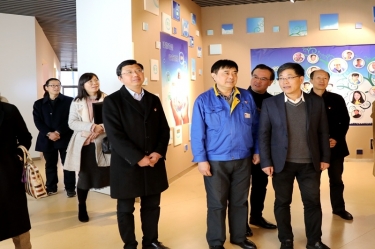 2020年1月3日，时任浙江省民政厅党组成员、副厅长江宇莅临亚投娱乐纸业调研企业发展情况、党建工作